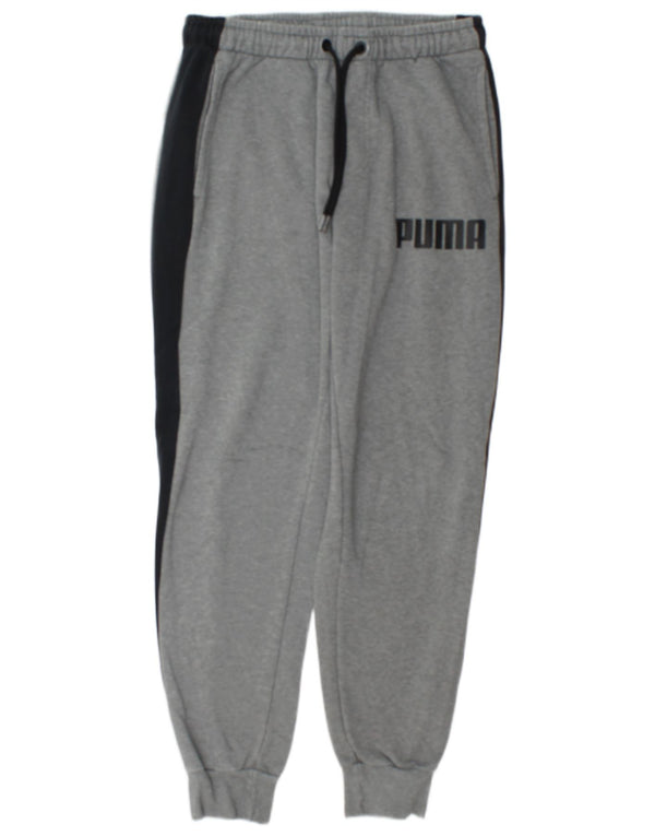 Ανδρική φόρμα γραφικής Puma Παντελόνι Joggers Medium Grey Colourblock