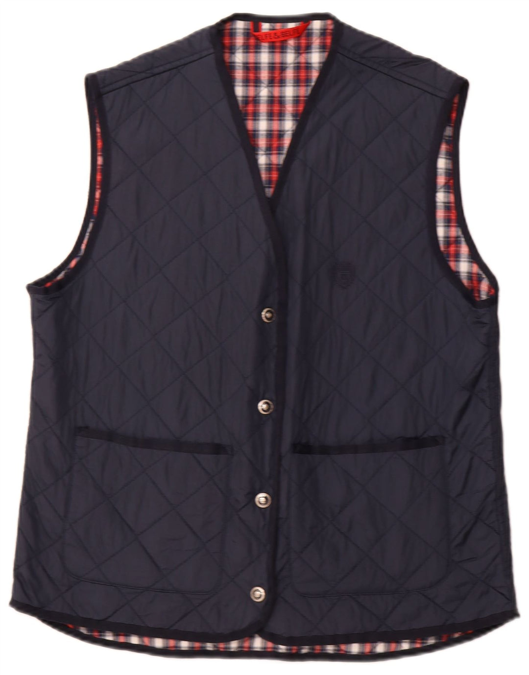 BELFE & BELFE Ανδρικά καπιτονέ Gilet IT 46 Small Navy Blue Nylon