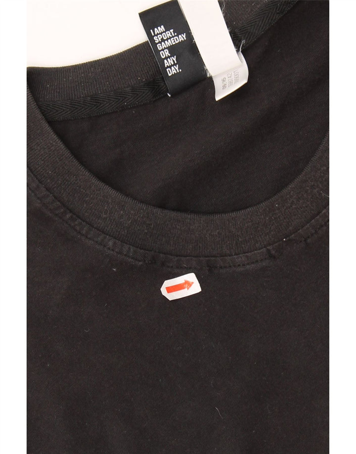 Ανδρικό T-Shirt ADIDAS Top 2XL Μαύρο βαμβακερό