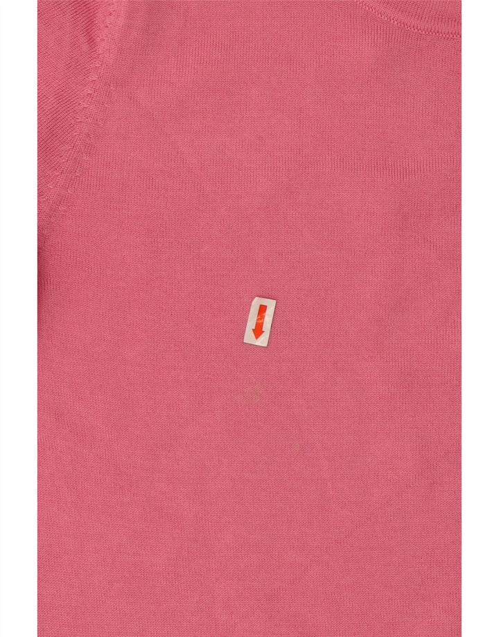 Γυναικείο πουλόβερ HOBBS Crew Neck Jumper UK 12 Medium Pink Wool