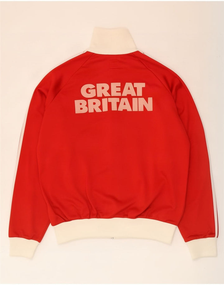 Ανδρική φόρμα Adidas Great Britain Top Jacket με μεγάλο κόκκινο χρώμα