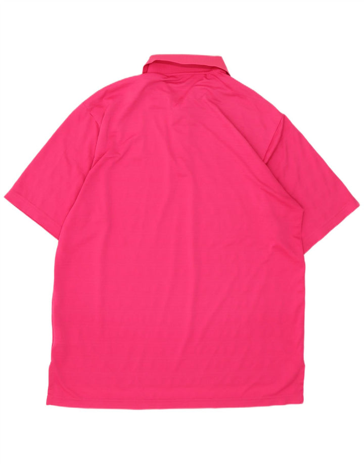 Ανδρικό πουκάμισο Adidas Polo XL Pink Polyester