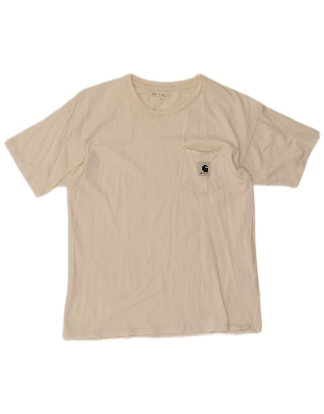 Carhartt Ανδρικό T-Shirt Top Μικρό λευκό βαμβακερό