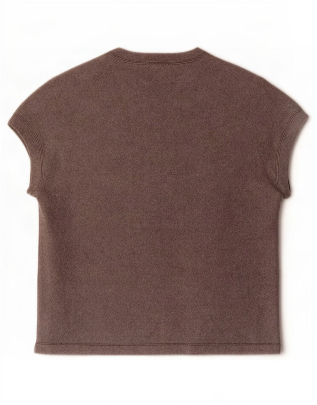 Zara Γυναικείο T-Shirt Top UK 14 Medium Grey Acrylic