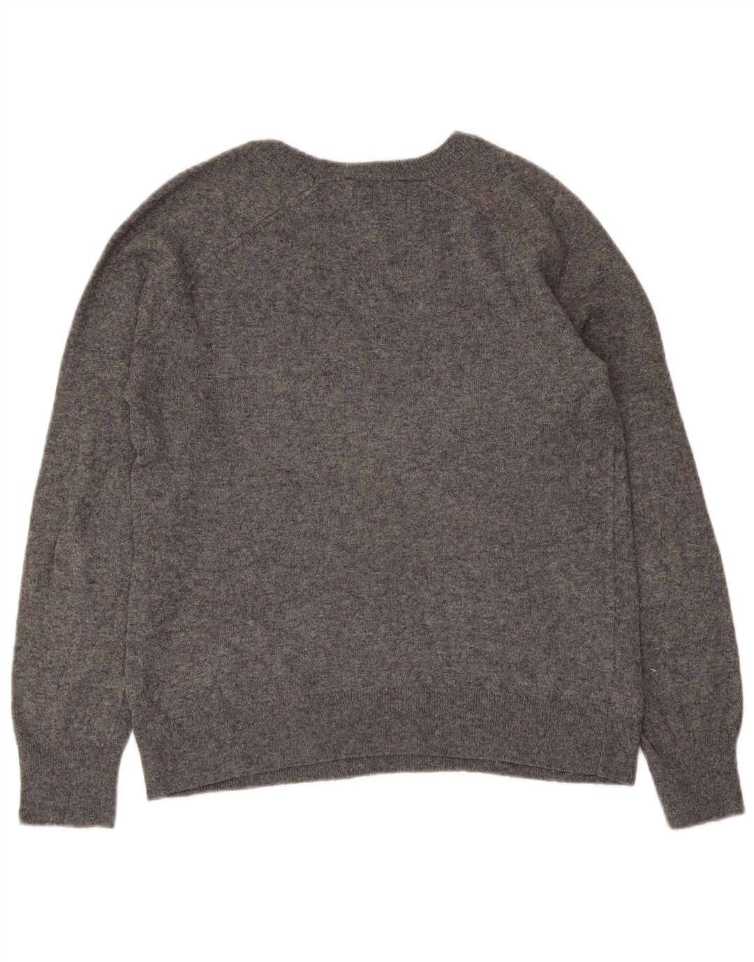 ZARA Γυναικείο πουλόβερ με λαιμόκαυστο UK 14 Medium Grey