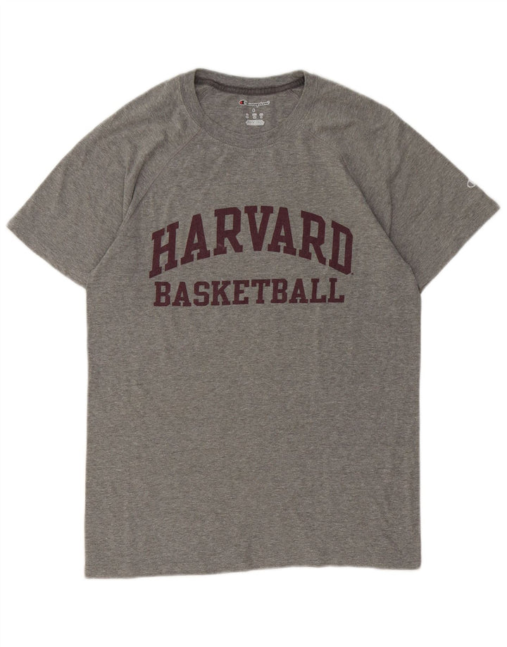 CHAMPION Ανδρικό T-Shirt Harvard Graphic Top Medium Grey Flecked