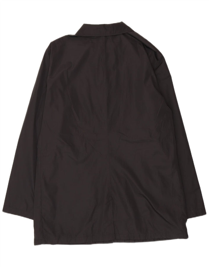 Ανδρικό μπουφάν βροχής Marks & Spencer UK 42 XL Μαύρο Πολυεστέρας