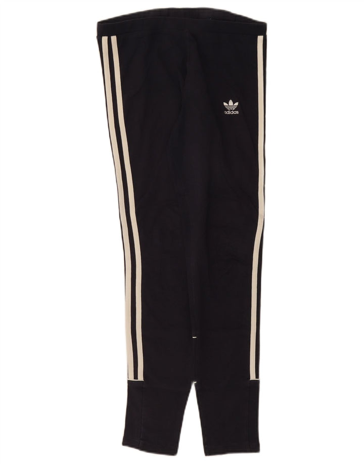 Adidas Γυναικείο κολάν UK 8 Small Navy Blue από βαμβάκι