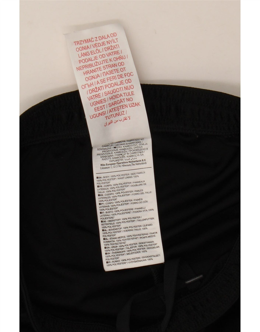 Αθλητικό σορτς Nike Boys Dri Fit 10-11 ετών μεσαίο μαύρο πολυεστέρα