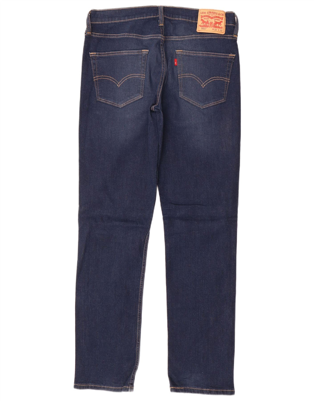 LEVI'S Ανδρικό 511 Slim Jeans W32 L32 Navy Blue Cotton