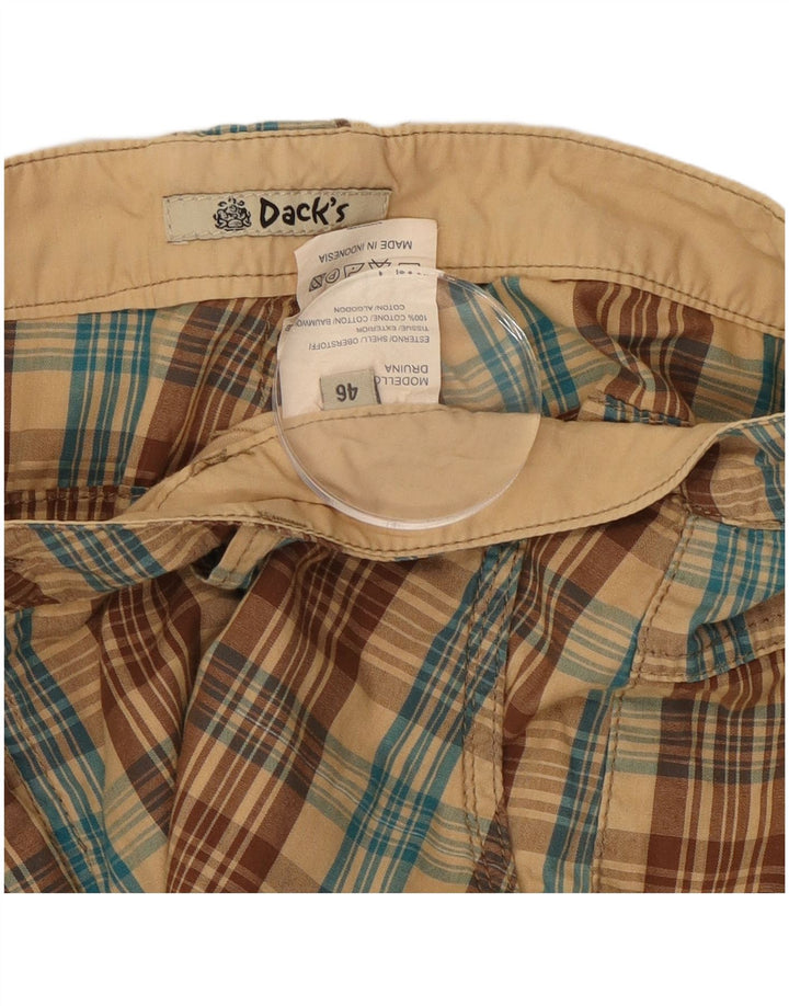 Dack's γυναικείο σορτς Chino IT 46 μεγάλο W32 καφέ βαμβακερό