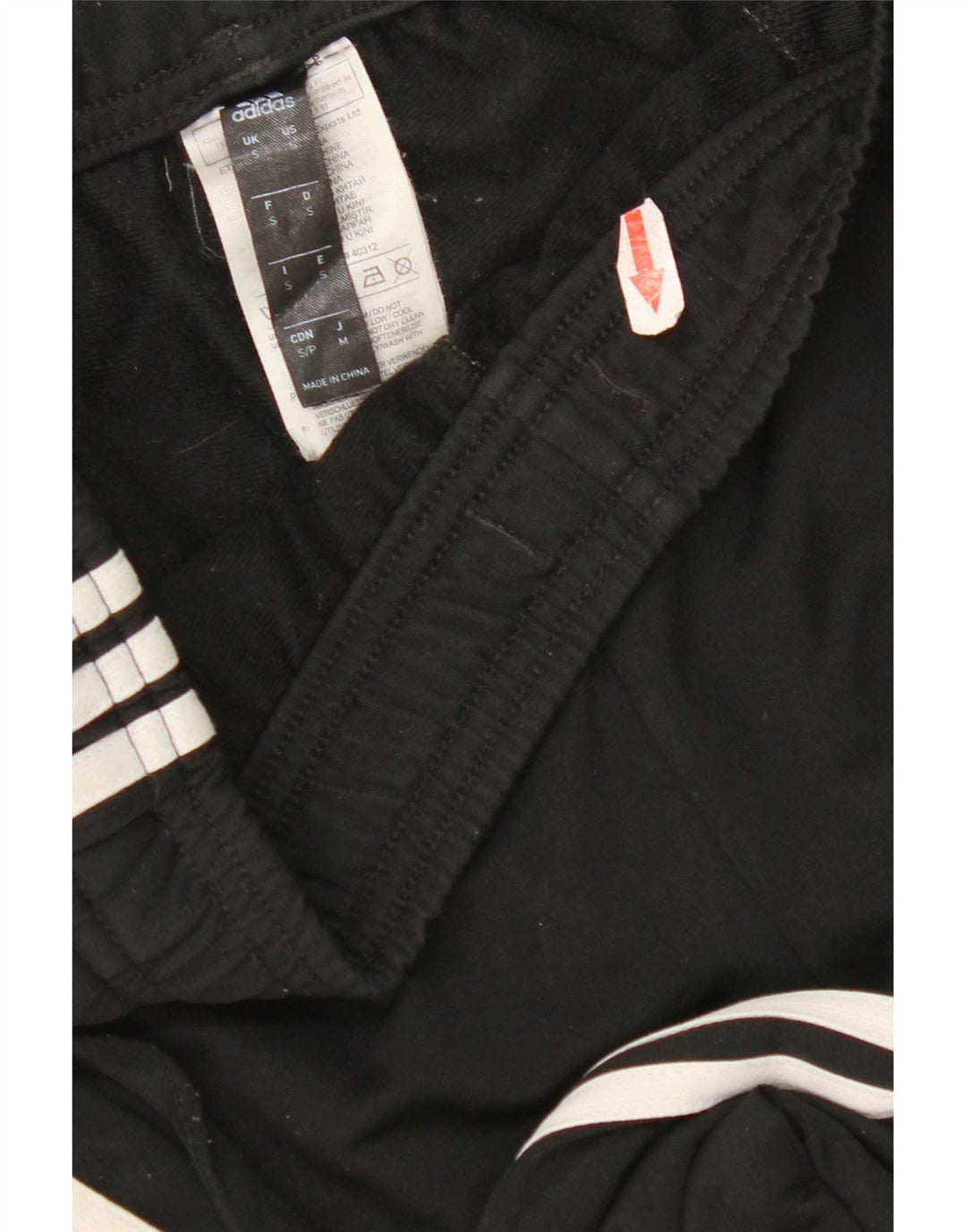 Ανδρική φόρμα Adidas Παντελόνι Joggers Μικρό Μαύρο Πολυεστέρα