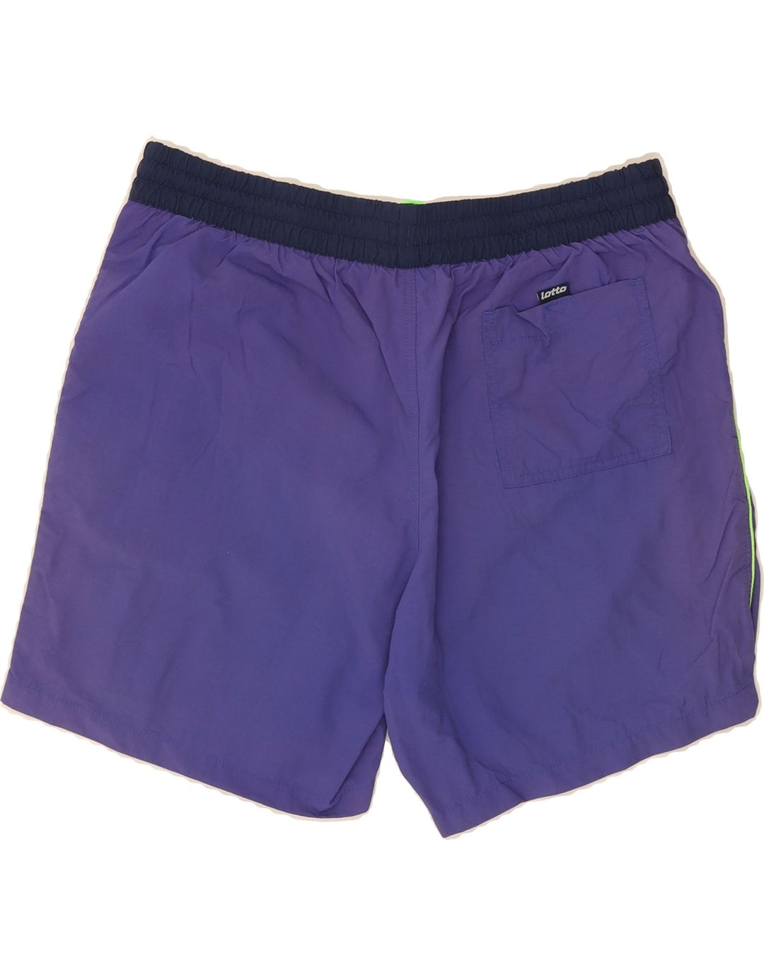 LOTTO Mens Swimming Shorts XL Purple Polyamide Vintage Lotto and Second-Hand Lotto from Messina Hembry 