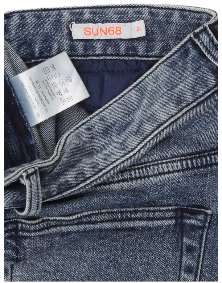 Sun68 Ανδρικό Slim Jeans W31 L30 Μπλε βαμβακερό