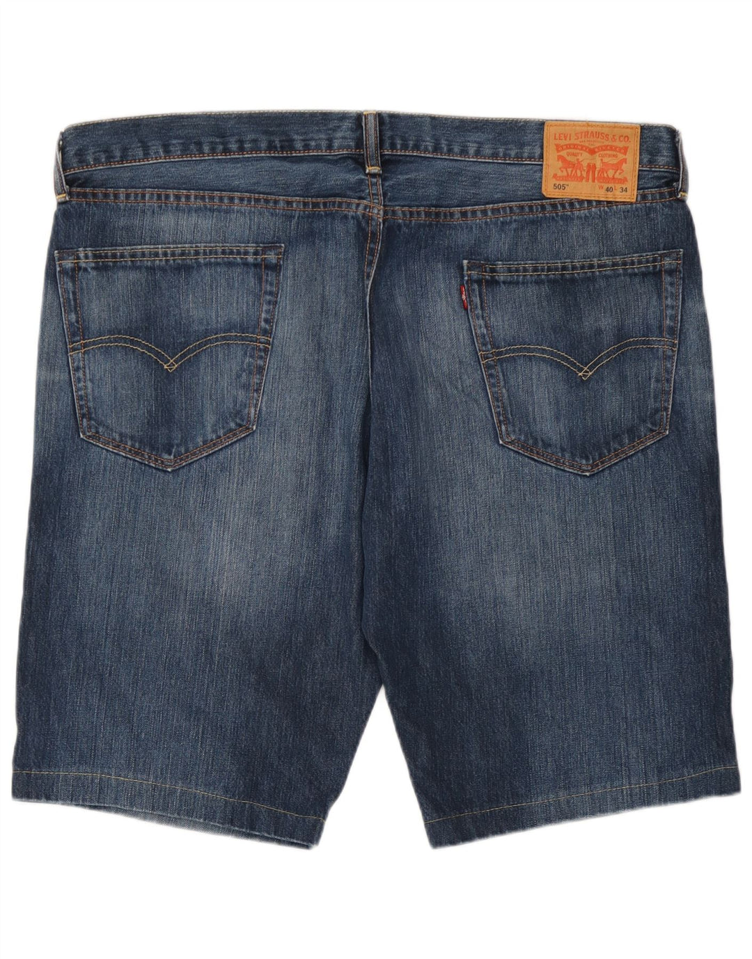 Ανδρικό τζιν σορτς Levi's 505 W40 XL Navy Blue