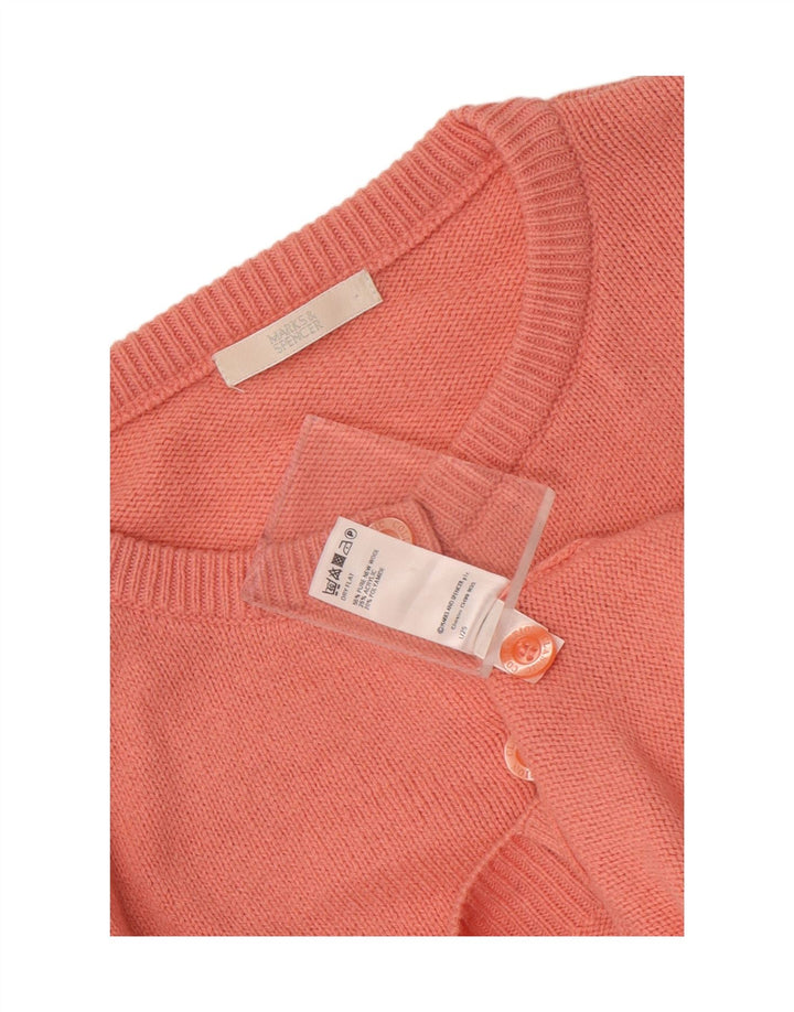 Γυναικεία ζακέτα Marks & Spencer UK 14 Large Pink Wool