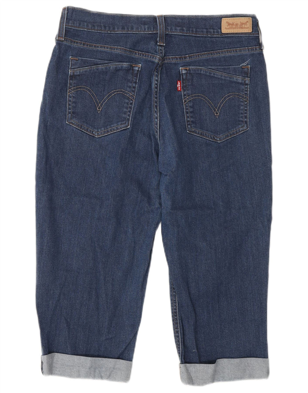 LEVI'S Γυναικείο Capri Jeans US 8 Medium W29 L17 Μπλε βαμβακερό