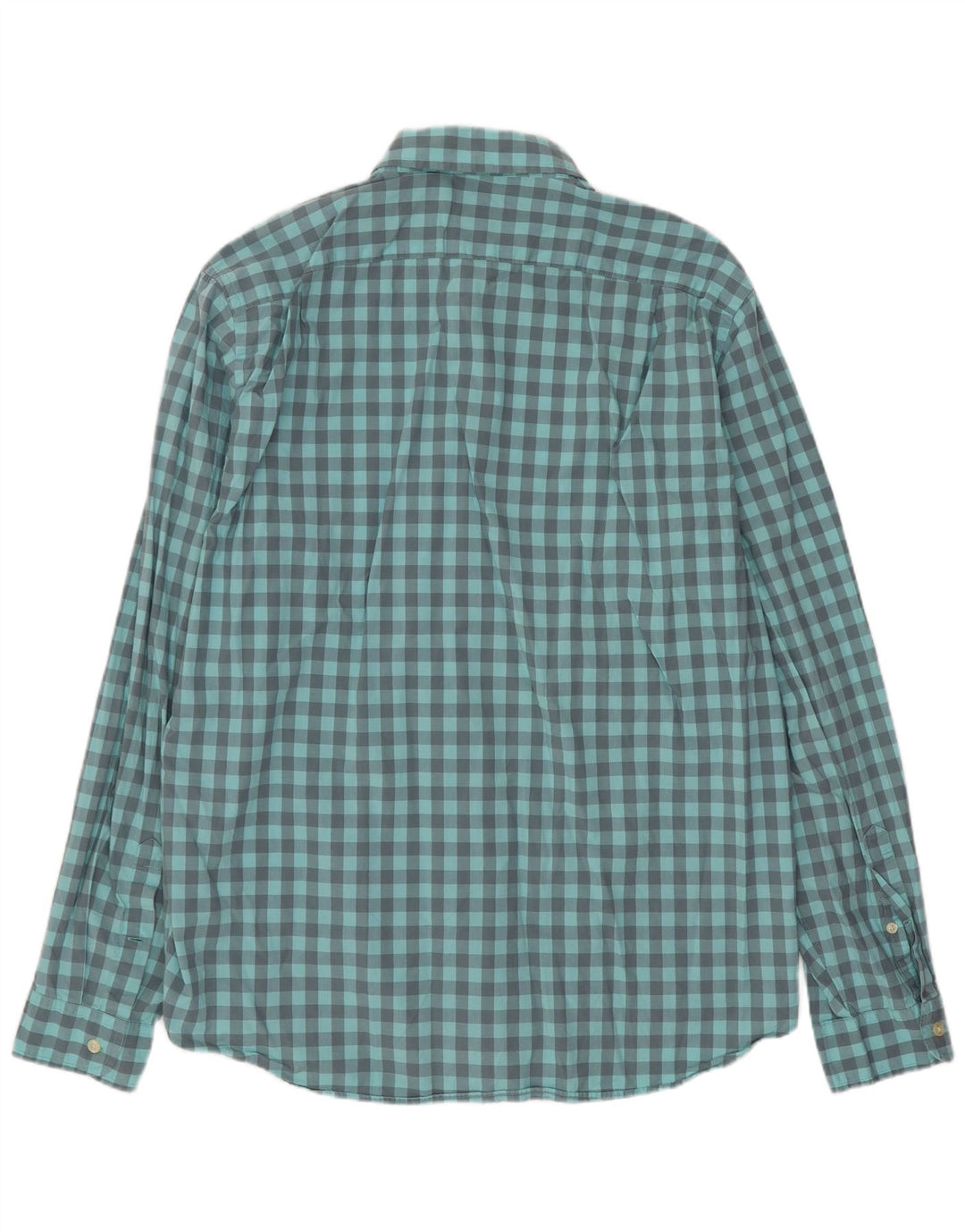 Ανδρικό πουκάμισο J. Crew Large Blue Gingham Cotton