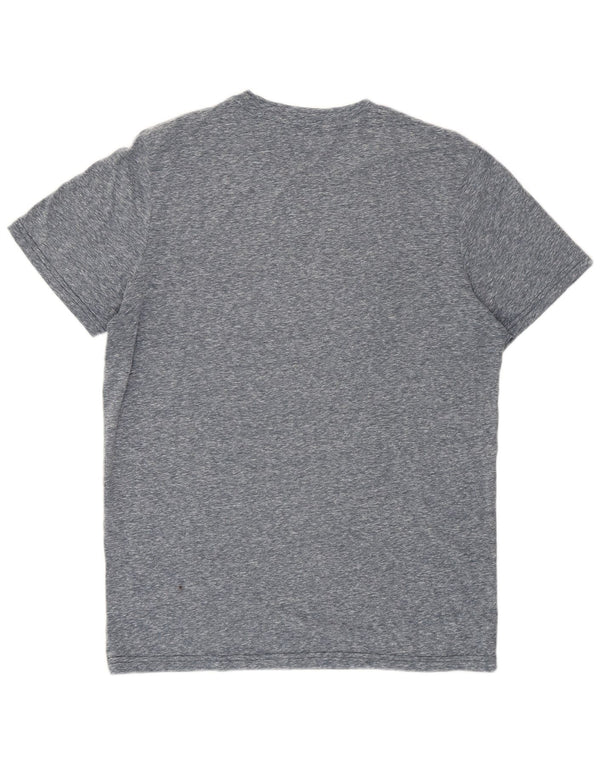 Ανδρικό γραφικό μπλουζάκι Jack & Jones Top Medium Blue Flecked