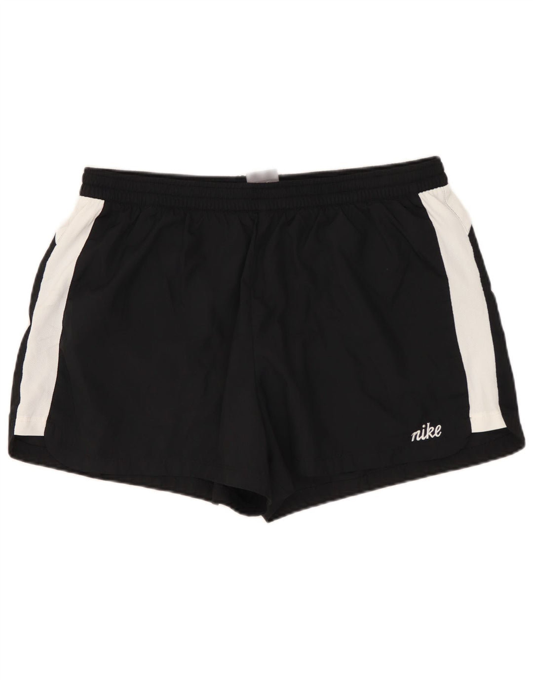 Γυναικείο αθλητικό σορτς NIKE US 12/14 Μεγάλο μαύρο χρώμα πολυεστέρα