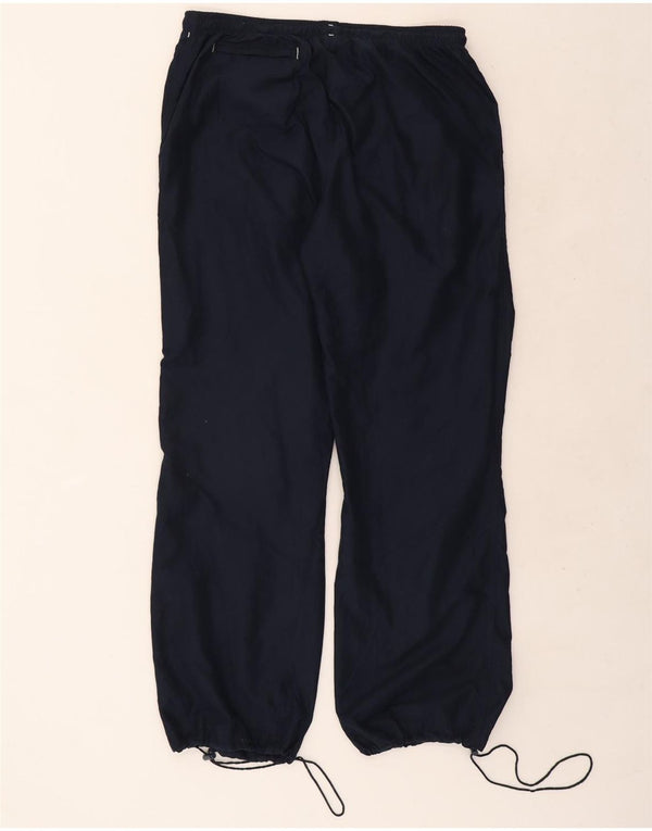 Reebok Boys Tracksuit Παντελόνια Joggers 13-14 ετών Navy Blue Polyester