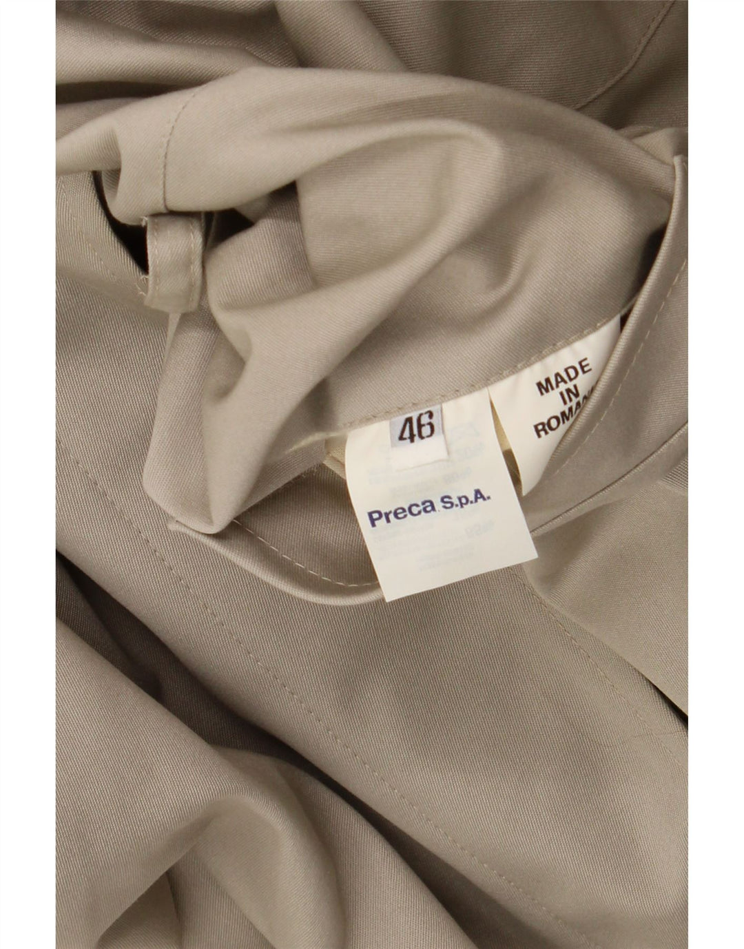 Vintage Γυναικείο αναστρέψιμο πανωφόρι EU 46 XL Μπεζ μαλλί