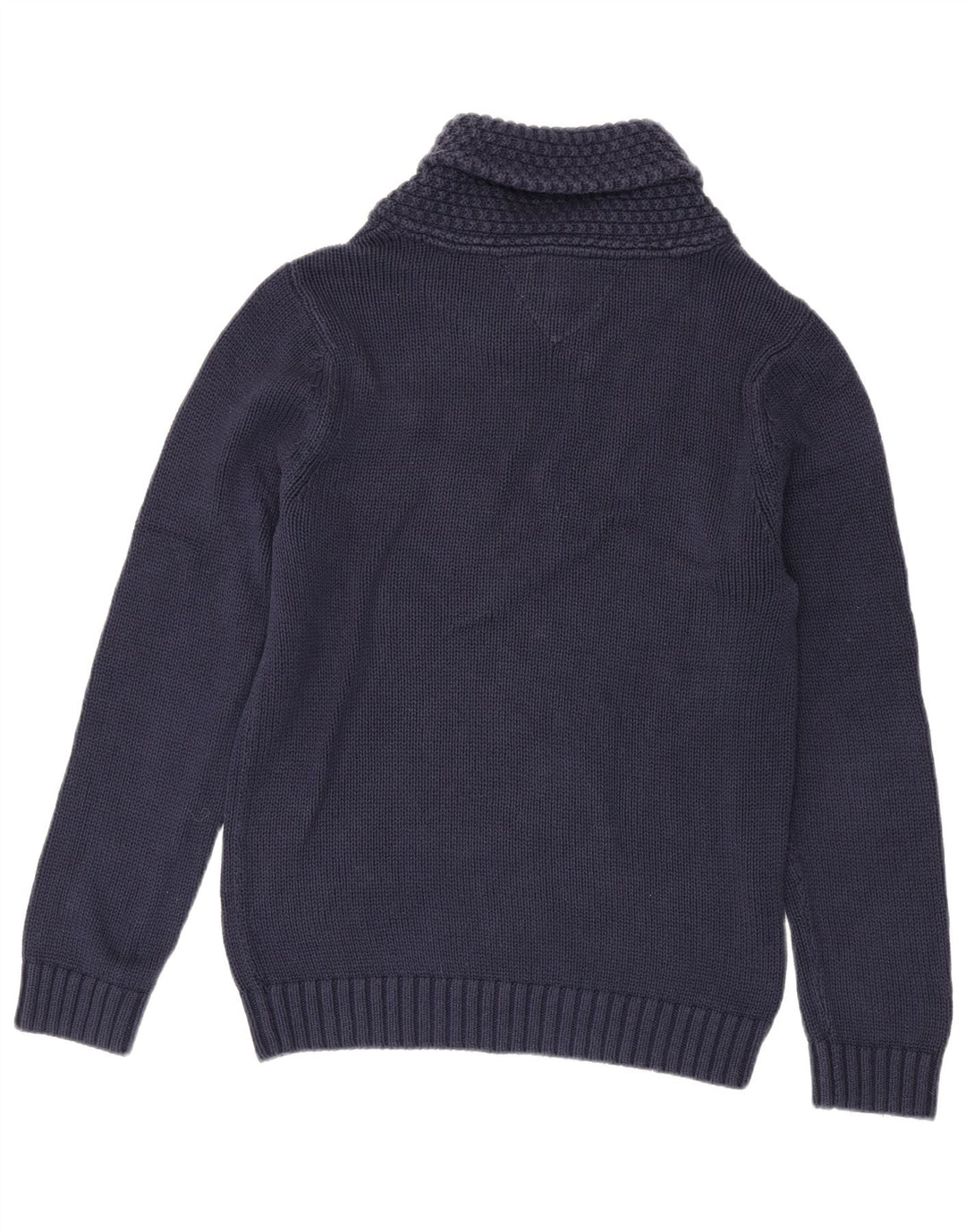 Ανδρικό πουλόβερ Tommy Hilfiger με σάλι λαιμό, μεσαίο μπλε ναυτικό