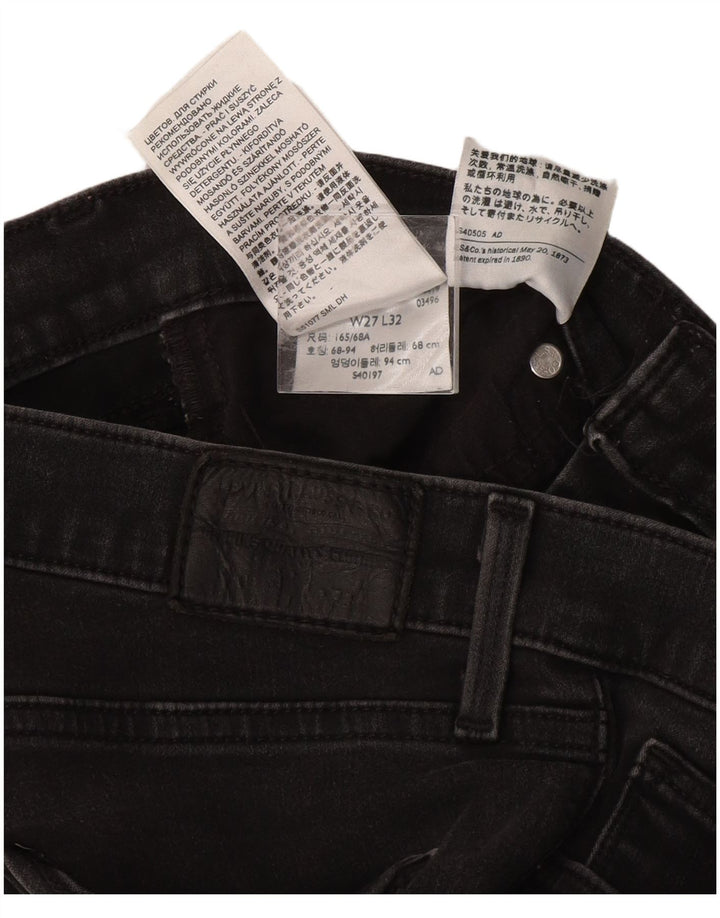 Levi's Womens 312 Shaping Slim Jeans W27 L32 Γκρι βαμβακερό