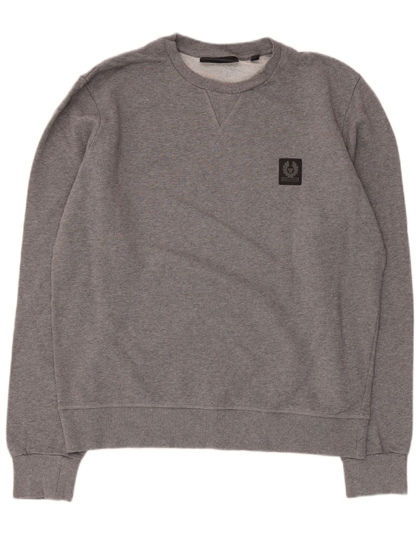 Γυναικείο φούτερ Belstaff Jumper UK 20 2XL Γκρι βαμβακερό