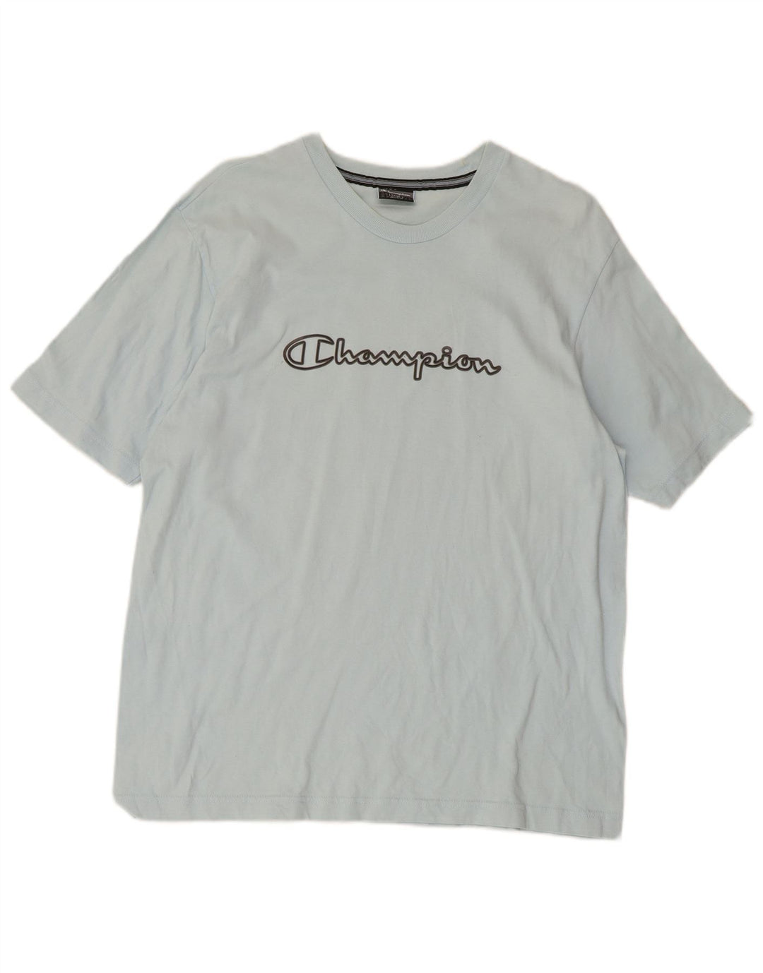 Ανδρικό T-Shirt Champion Graphic Top Large Blue
