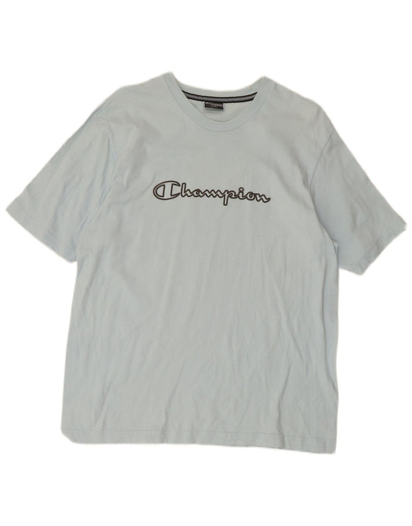 Ανδρικό T-Shirt Champion Graphic Top Large Blue