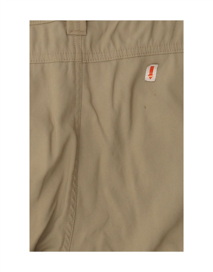 EDDIE BAUER Womens Slim Cargo Trousers US 6 Medium W30 L31 Beige Nylon Vintage Eddie Bauer and Second-Hand Eddie Bauer from Messina Hembry 