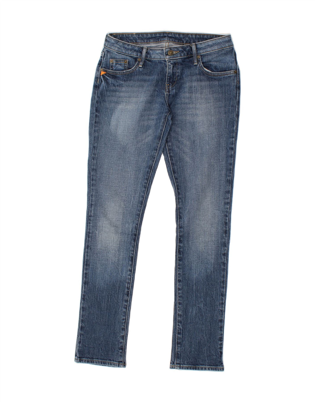 KAPPA Womens Skinny Jeans W29 L31 Blue Vintage Kappa and Second-Hand Kappa from Messina Hembry 