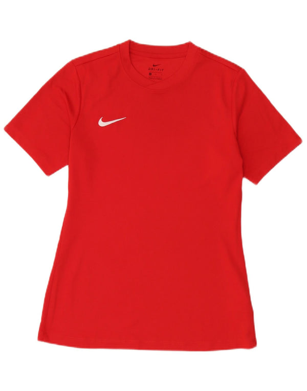 Ανδρικό T-shirt Nike Dri Fit Τοπ μεσαίου κόκκινου πολυεστέρα