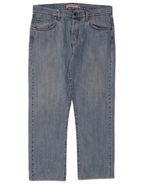 CARRERA Ανδρικό 710 Straight Jeans IT 52 XL W38 L28 Μπλε βαμβακερό