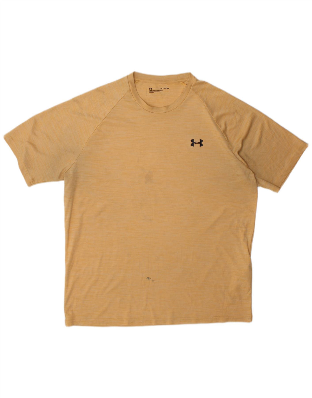 Ανδρικό T-Shirt Under Armour Top XL κίτρινο πολυεστέρα