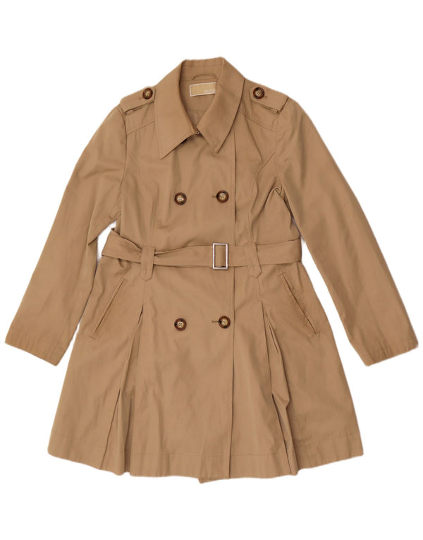 Michael Kors Γυναικεία καμπαρντίνα UK 10 Small Beige Cotton