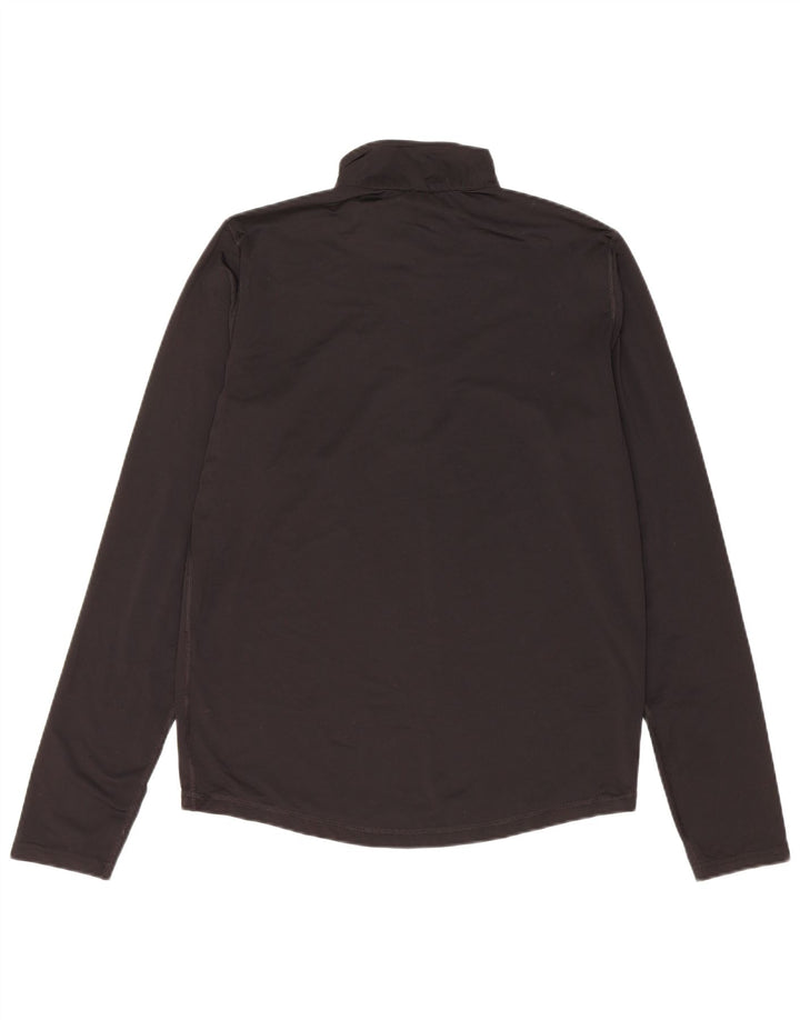 Ανδρική φόρμα πουλόβερ με φερμουάρ CHAMPION Top Small Black