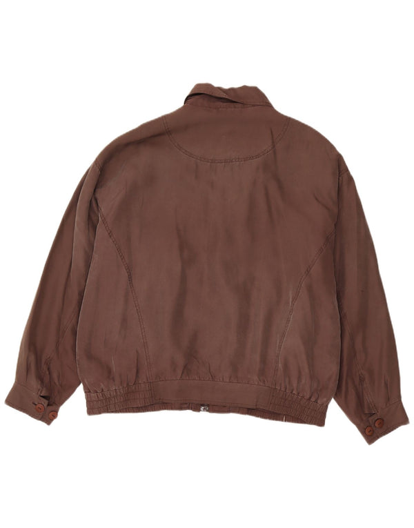Brugi Ανδρικό μπουφάν UK 38 Medium Brown Silk