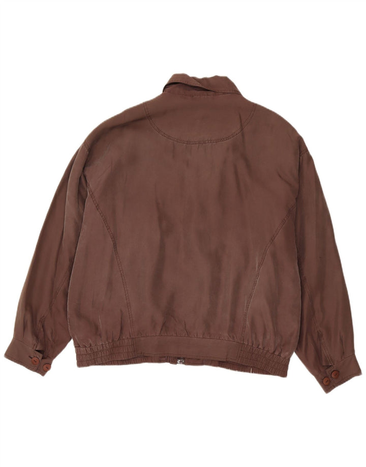 Brugi Ανδρικό μπουφάν UK 38 Medium Brown Silk