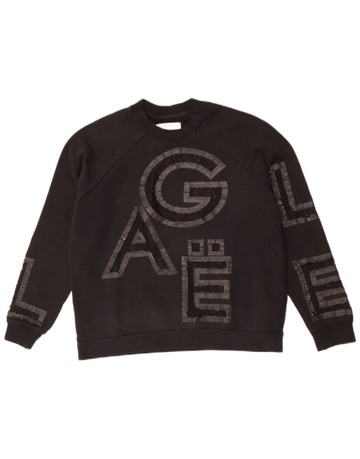Γυναικεία γραφική φούτερ Gaelle Jumper UK 10 Small Black