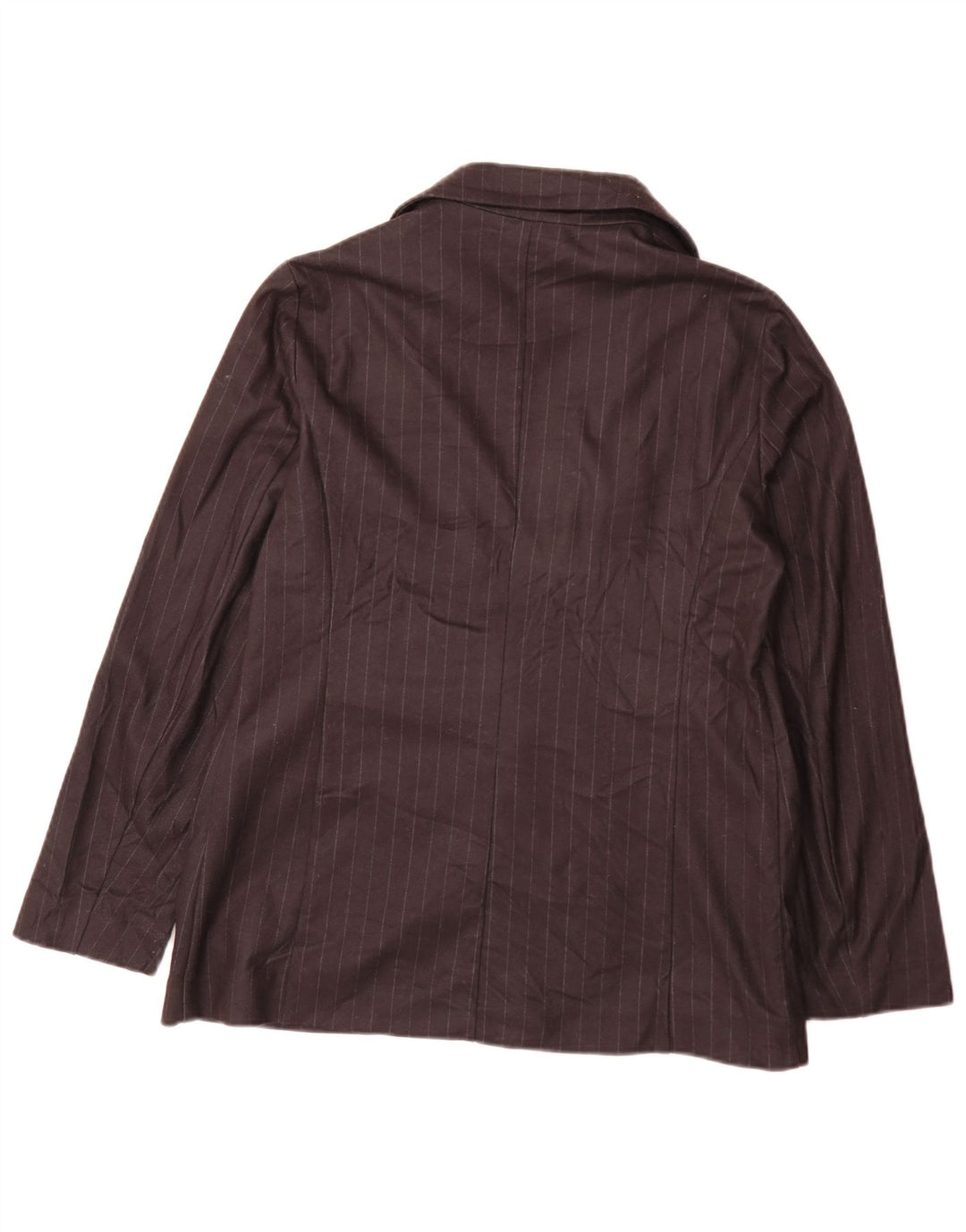 Benetton Γυναικείο σακάκι 1 κουμπιού Blazer UK 12 Medium Black Ride Classic