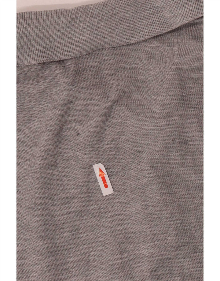 Μπλουζάκι πόλο Lotto Mens Life's Medium Grey Flecked
