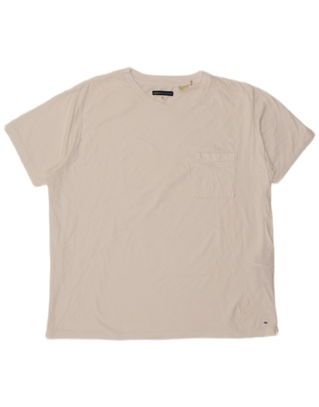 Ανδρικό T-Shirt Levi's Top XL Λευκό βαμβακερό