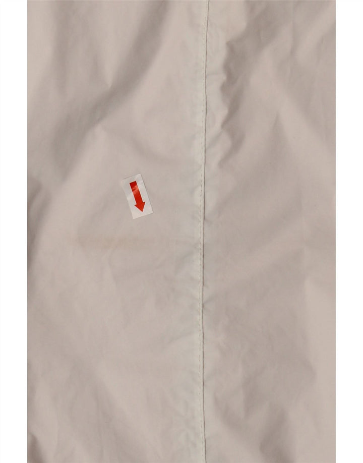K-Way Girls Hooded Reversible Jacket 8-9 Years Red Polyamide