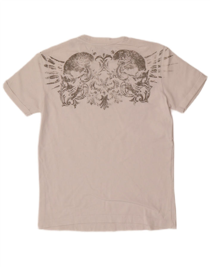 Ανδρικό γραφικό T-Shirt Replay Top Small White
