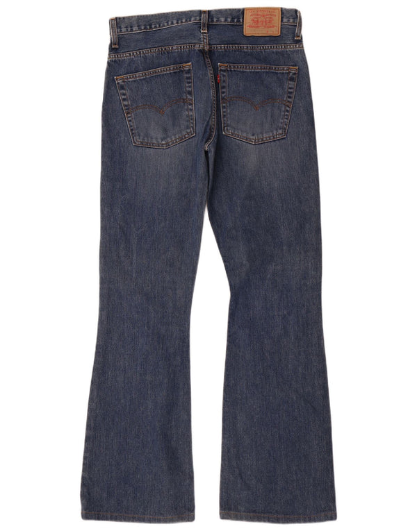 Levi's Womens 516 Bootcut Jeans W34 L36 Μπλε βαμβακερό