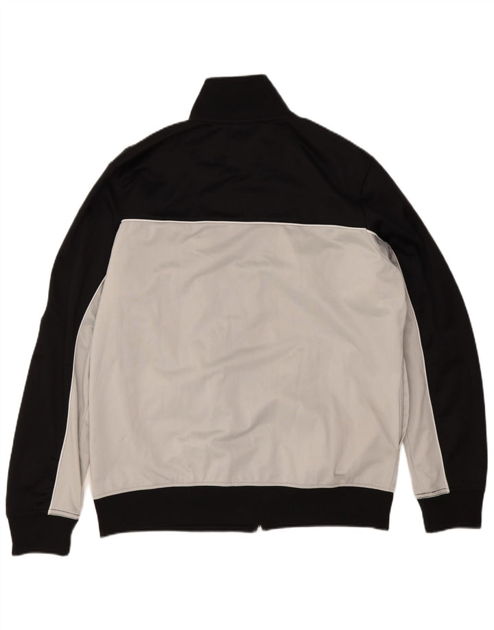 Ανδρική αθλητική φόρμα Fila Top Jacket Μεγάλο Μαύρο Χρώμα Πολυεστέρας