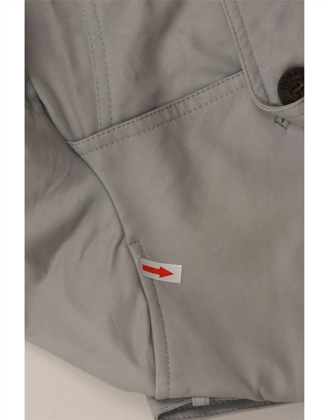 HOBBS Γυναικεία καμπαρντίνα UK 10 Small Grey Cotton