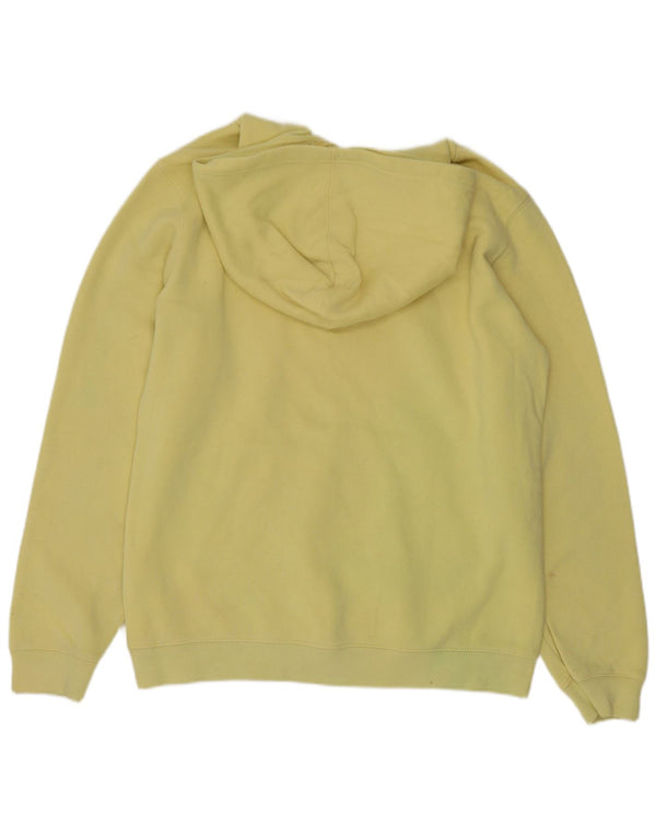 Champion Boys Hoodie Jumper 13-14 Years XL Yellow Cotton